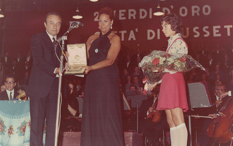 Verdi d'Oro 1973: Renata Tebaldi